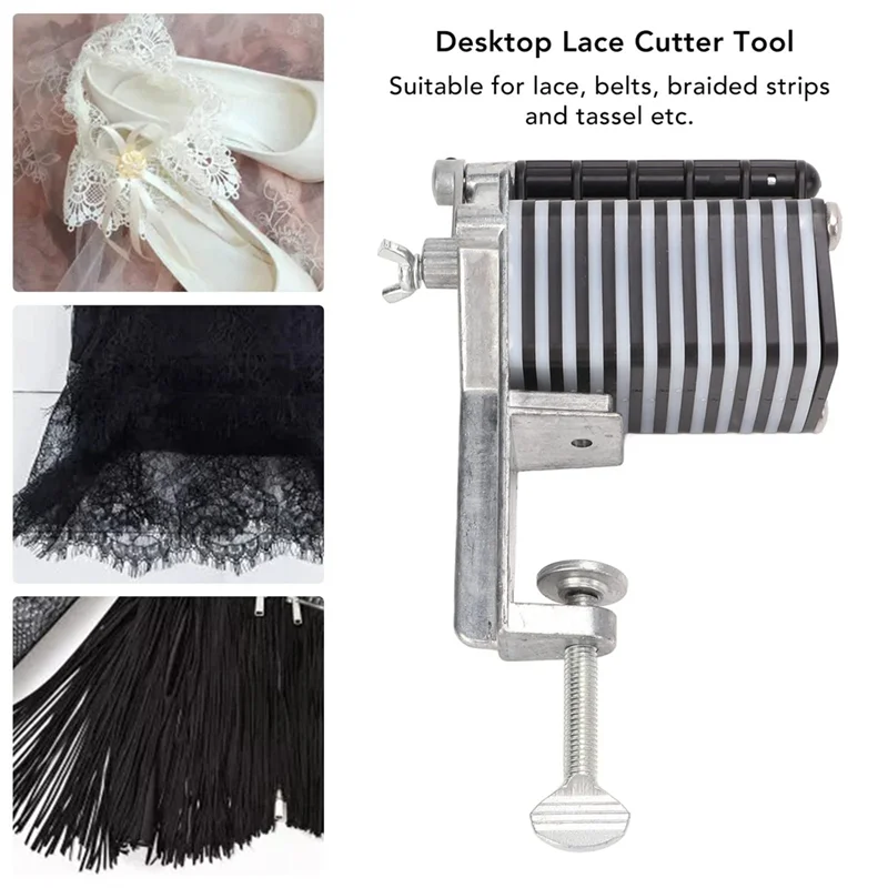 الجلود الجدول العلوي الدانتيل القاطع ل هامش تجديل قطاع أحزمة الشريط الدانتيل الجلود الحرفية سكين آلة قطع-AA26