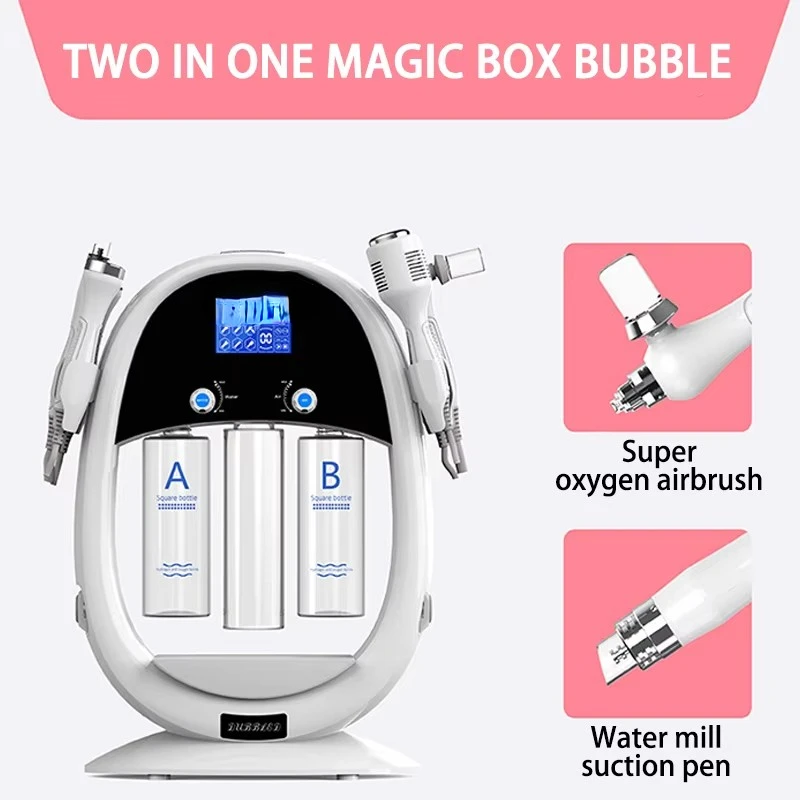 Hydro Co2 Bubble Facial Machine Rf Skin Tightening Hydra Dermabrasion Ultrasonic Deep Cleaning Hydrogen Oxygen Aqua Peel Machine