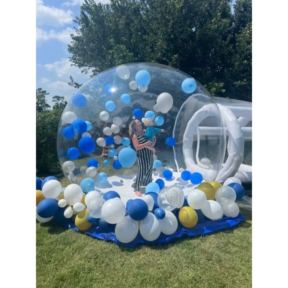 Commercial Party Inflatable Bubble House, Clear Transparent Inflatable Balloon Bounce Tent for Mall Exhibition Celebration