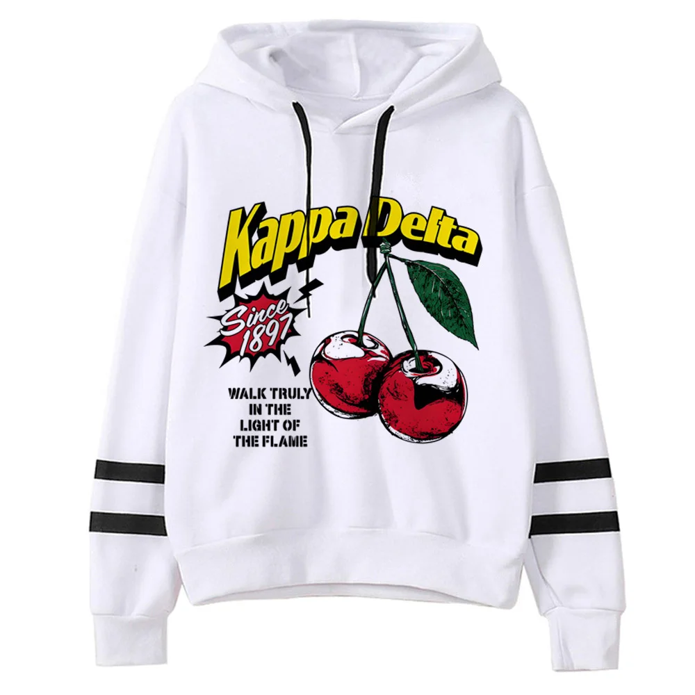 Cherry hoodie clothes for teens comic winter manga anime sweater patterned women hoddie harajuku casual wear trendy