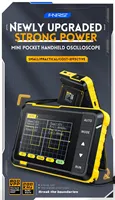 DSO152 Mini Handheld Digital Oscilloscopes 2025 Latest Version 2.5MSa/s 200KHz Analog Bandwidth 800 VPP with PWM Output