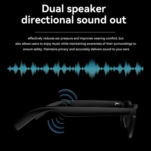 Imagen 2 del producto Gafas inteligentes 4K AI, cámara multifuncional, Bluetooth, llamada, asistente de voz, reproductor de música, traducción de gafas fotocromáticas HD