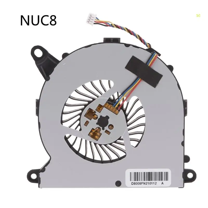 مروحة وحدة المعالجة المركزية لـ Intel-NUC8I7BEH NUC8 BSC0805HA-00 1Z24L9R Noteboo Cooler دروبشيبينغ