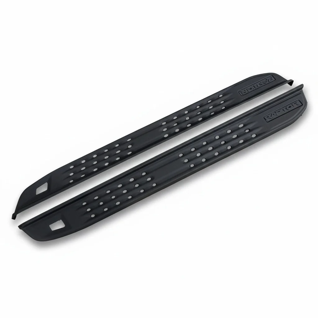 

Aluminum Running Board, Steel Side Step, fit for Ford Ranger T6 T7 T8 T9 Raptor 2012-2023, Heavy Duty Nerf Bar, Off-road Steps