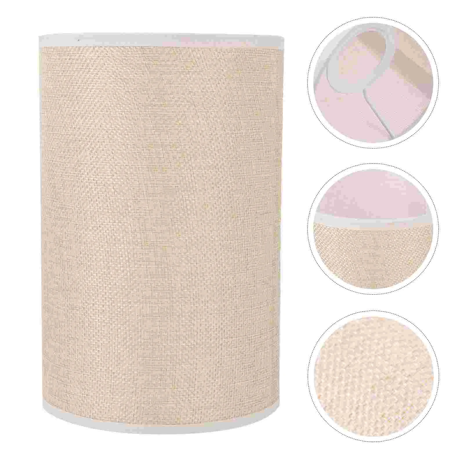 

E27 Lampshade Light Durable Decor Lightbulbs Wall Style Black Holder Cloth Accessory Chandelier Ceiling