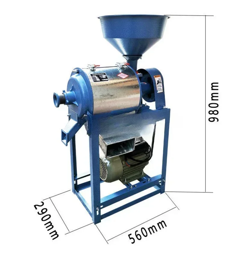 

High quality multi-purpose ground corn flour milling machine for wheat/household flour