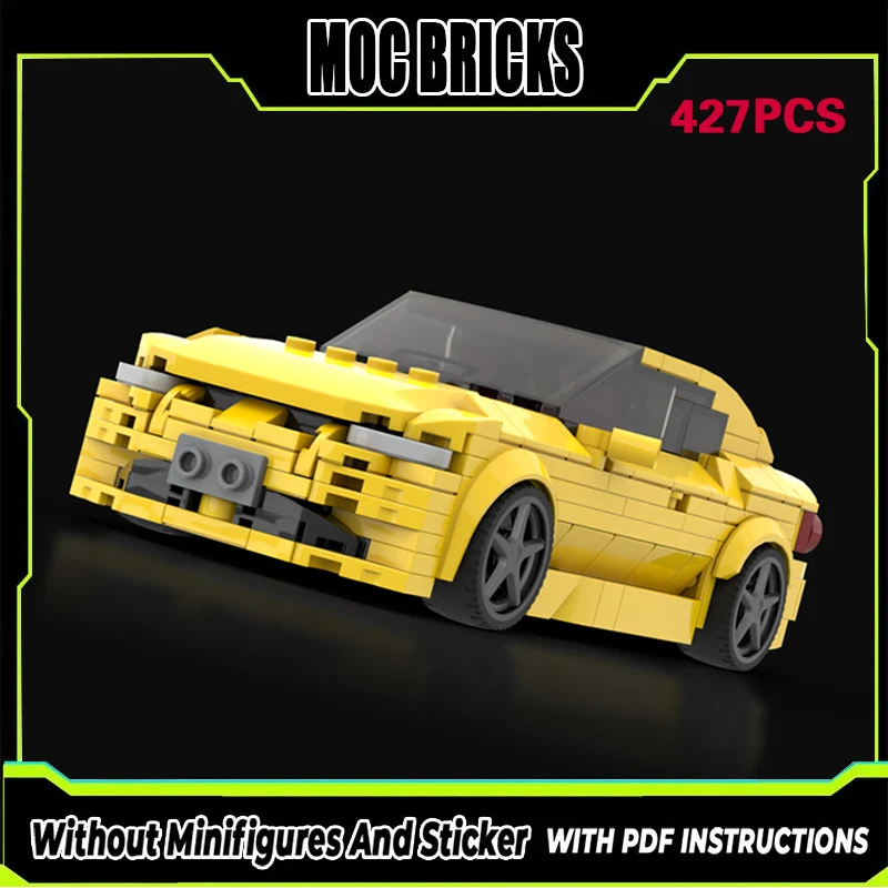 

Speed Racing Car Model MOC Building Bricks Classic Coupe GTO Modular Technology Gifts Holiday Assemble Children Toys Suit