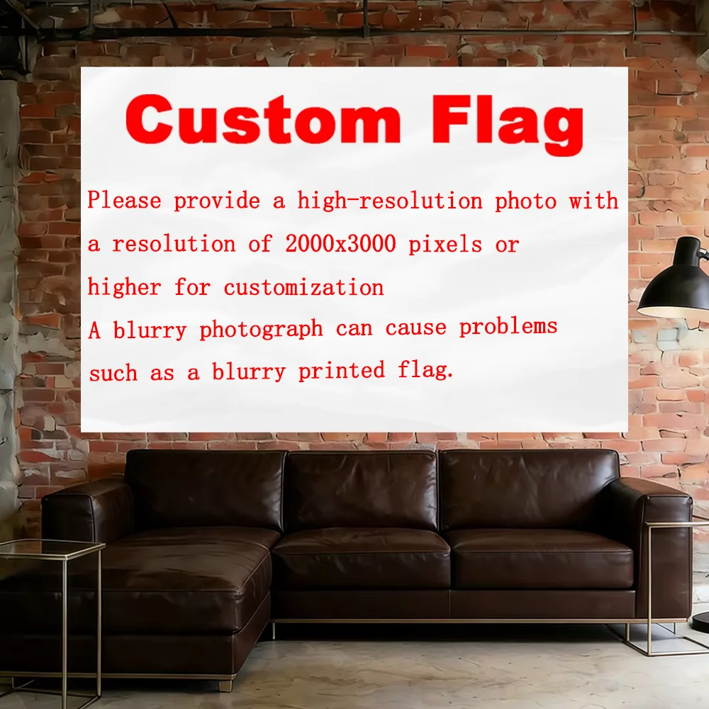 Bandera Personalizada con Impresión de Logotipo, Imagen, Diseño, Texto o Foto. Fotos de Alta Resolución con una resolución de 2000x3000 píxeles.
