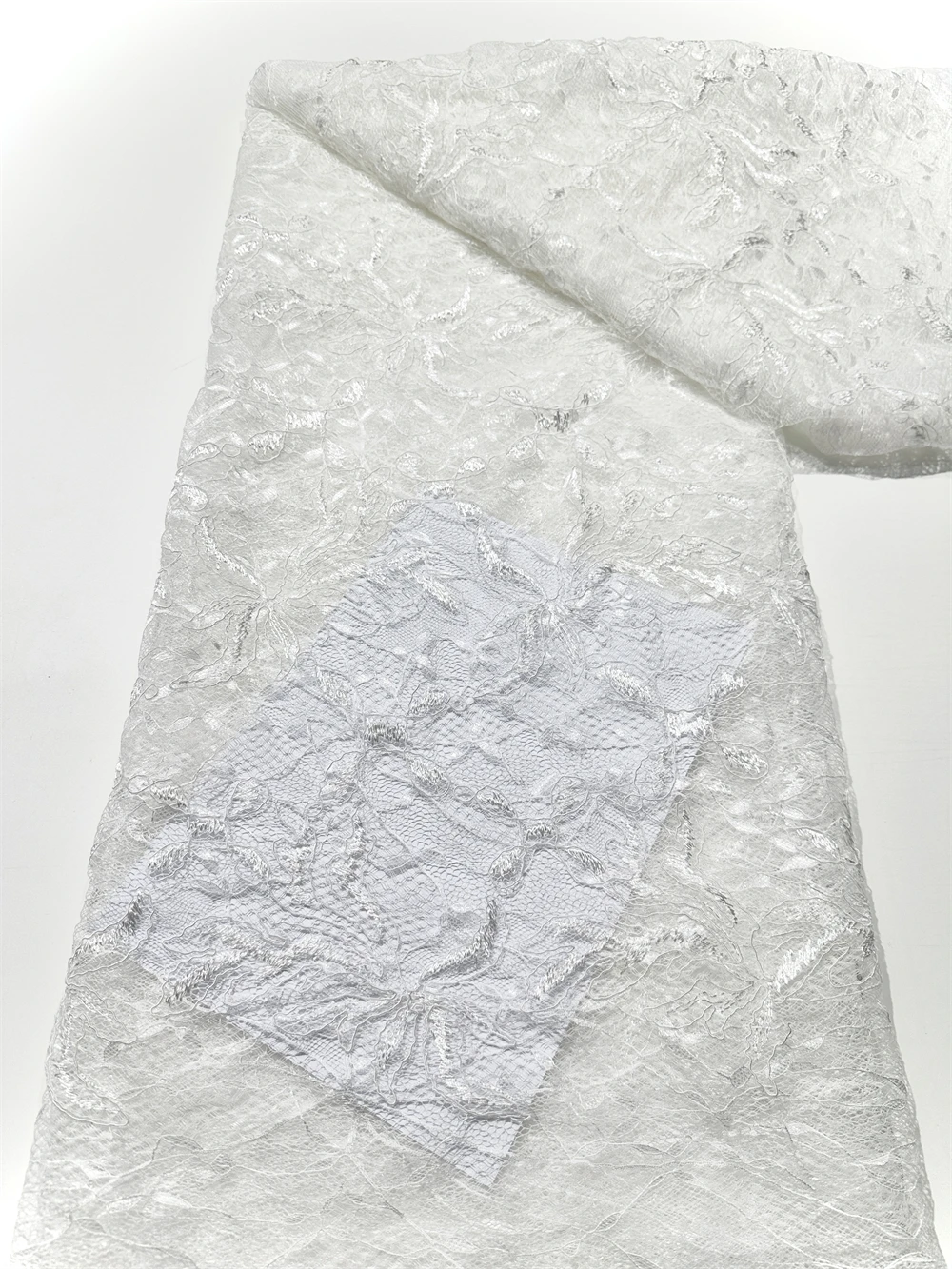 

Новейшая африканская кружевная ткань с 3D цветами, Дубайская тюль с блестками, кружевная ткань, вышитая аппликация, нигерийская ткань для шитья платья