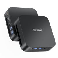 ACEMAGIC K1 MINI PC AMD Ryzen 5 7430U 16GB RAM 512GB SSD Windows 11 Pro MINI Computer Wifi6 BT5.2 4K Triple Display