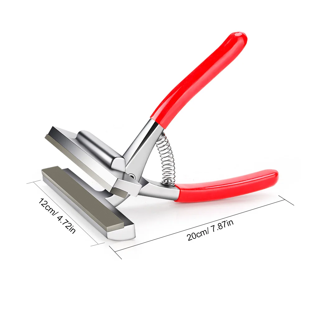 Art Alloy Canvas Stretching Pliers Spring Handle for Stretcher Bars Artist Framing Tool 12CM Width Red Shank Oil Painting Tool