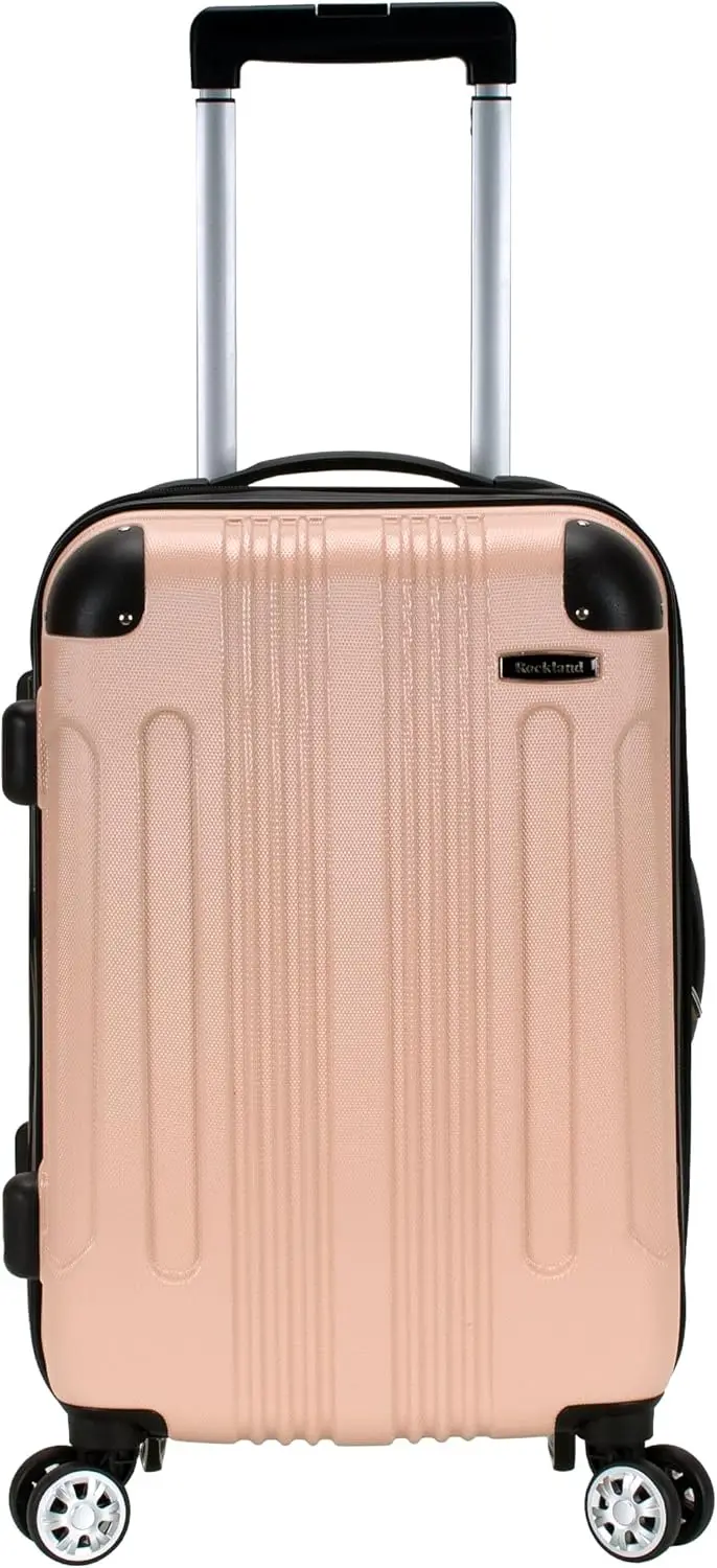 

London Hardside Spinner Wheel Luggage, Champagne, Carry-On 20-Inch, 22'X13. 5'x10' (with wheels)