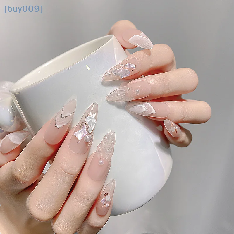 1PC Mixed Style Sparkling Colorful Shell Slices Opal Powder Dreamy Cloud Brocade Sparkling Powder Flower Thin Nail Glitter