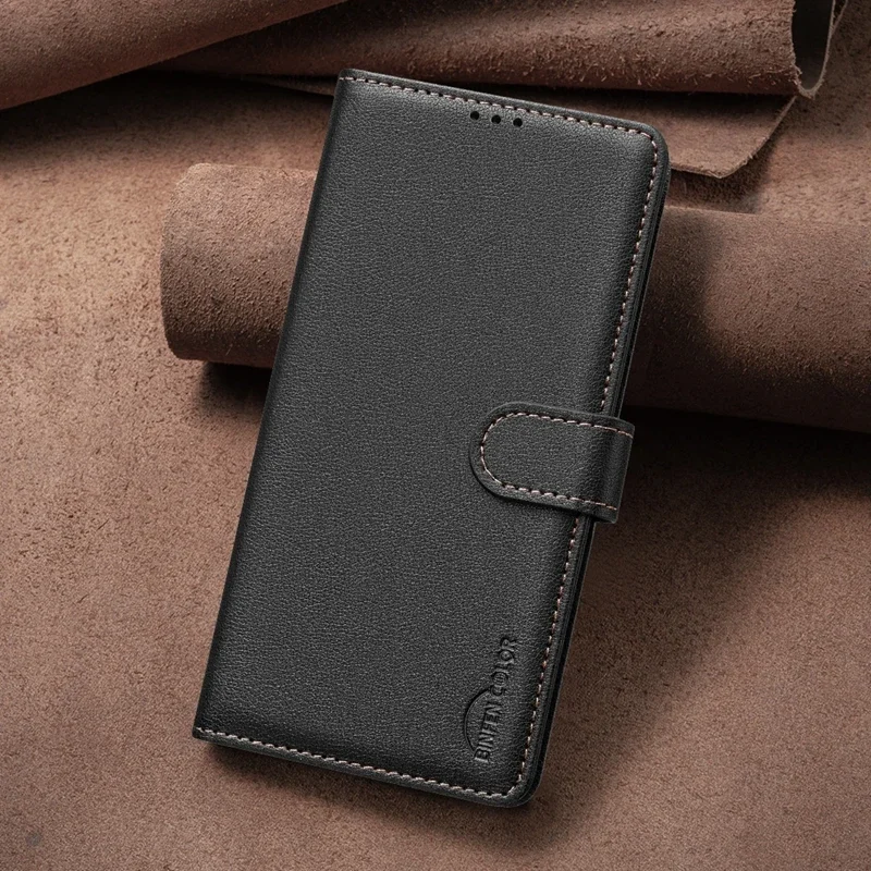 حافظة RFID مضادة للسرقة لهاتف Xiaomi Redmi Note 14 13 12 Pro Plus 5G Coque Wallet غطاء حماية جلدي مقاوم للصدمات