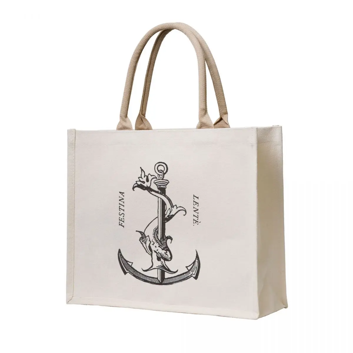 

Festina lente Tote Bag custom canvas bag Lady bag bags luxury women Shopper