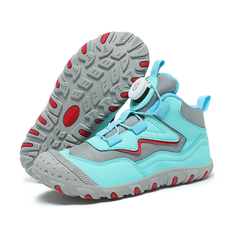 

Водонепроницаемые детские походные ботинки для девочек и мальчиков, походные кроссовки, нескользящие спортивные детские уличные треккинговые ботинки с защитой от столкновений