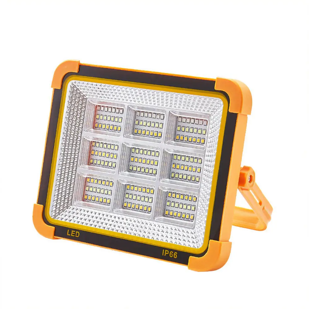 High Brightness Solar LED Floodlight Outdoor Camping Lantern Portable Handheld Emergency Light Garden Work Lamp