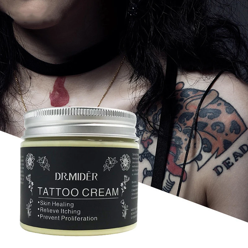 100g Tattoo Aftercare Butter Cream Tattoo Care Balm Moisturizing Lotion Tattoo