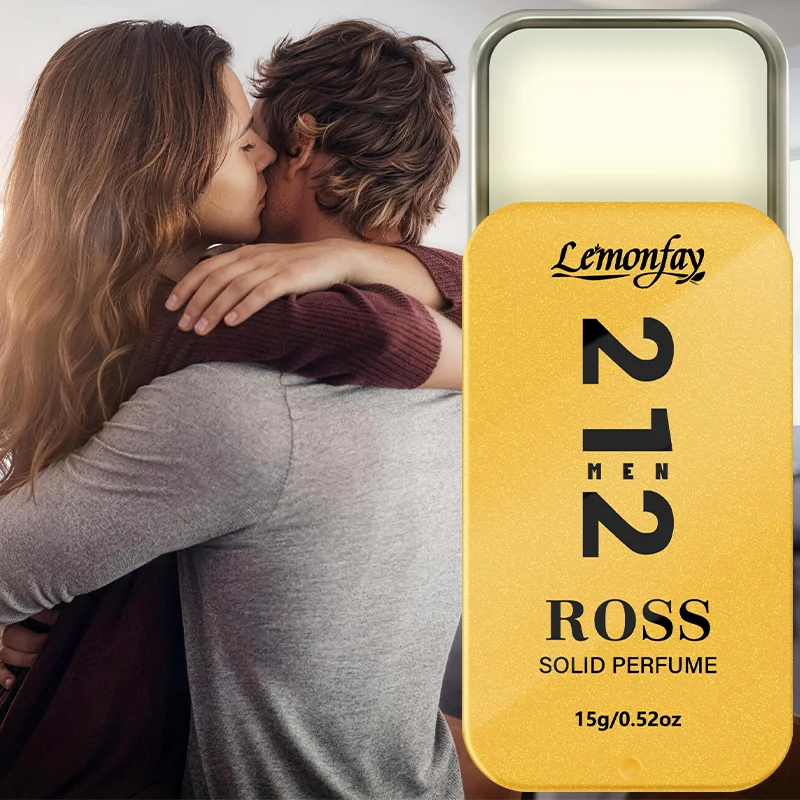 

Парфюмированный бальзам Lemonfay 212 Men Ross, стойкий аромат, портативный, 15 г/0,52 унции, подходит для свиданий и повседневного использования