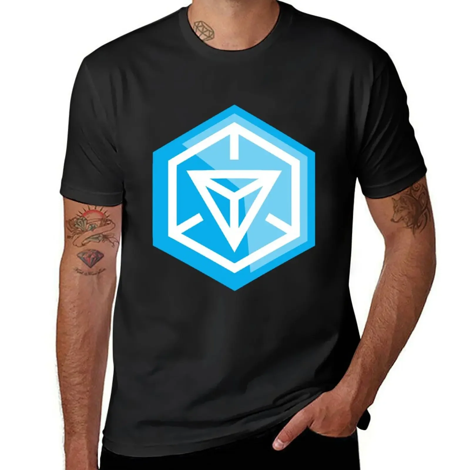 

Ingress T-Shirt affliction shirts man clothes graphics T-shirts oversize plain black t shirts men