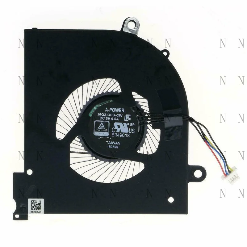 YJJ  CPU GPU Cooling Fan for MSI GS65 GS65VR 8RF P65 MS-16Q2 16Q1 16Q3