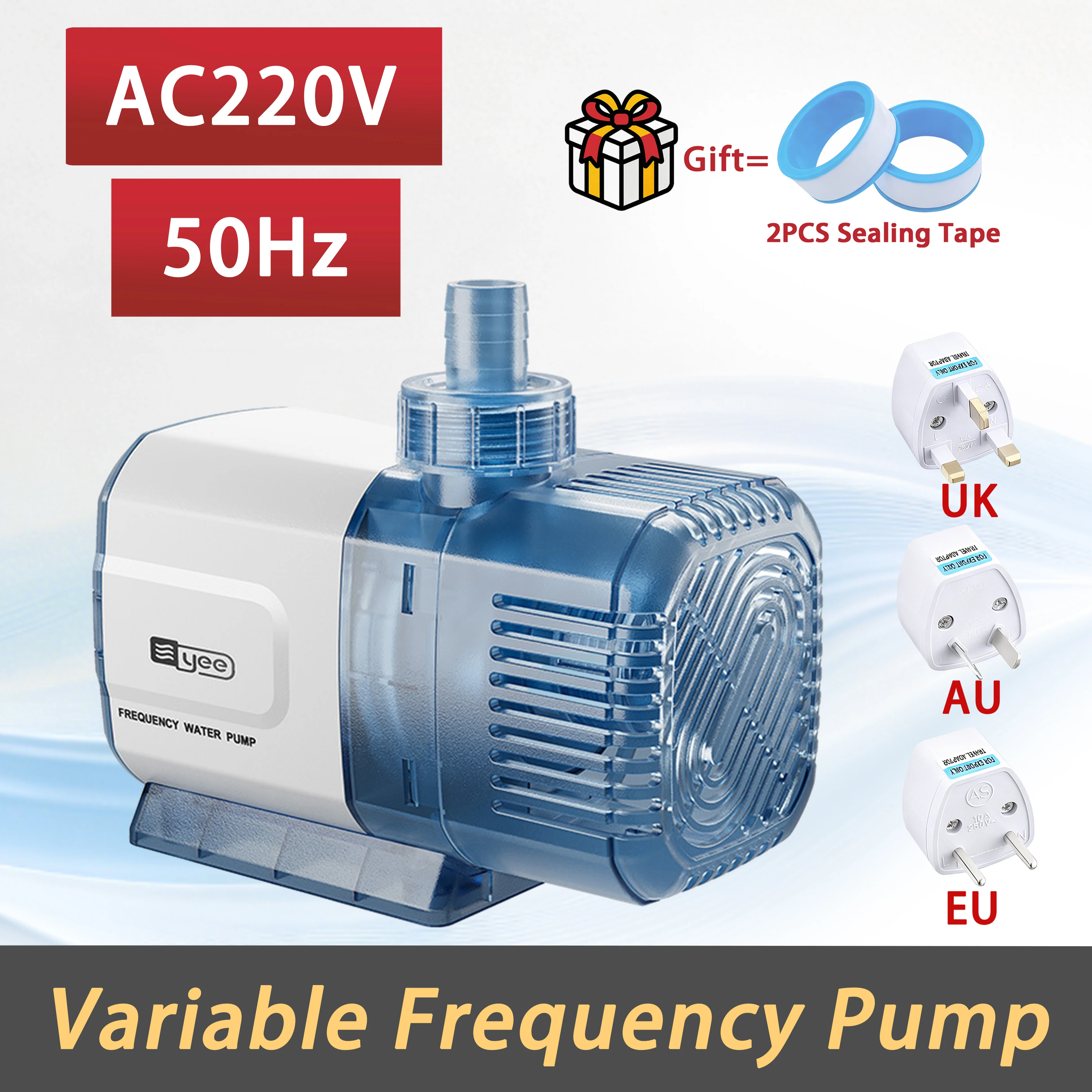 

Fish Tank Filter Water Pump, Silent Bottom Suction Submersible Pump, Circulation Pump, Aquarium Suction Pump