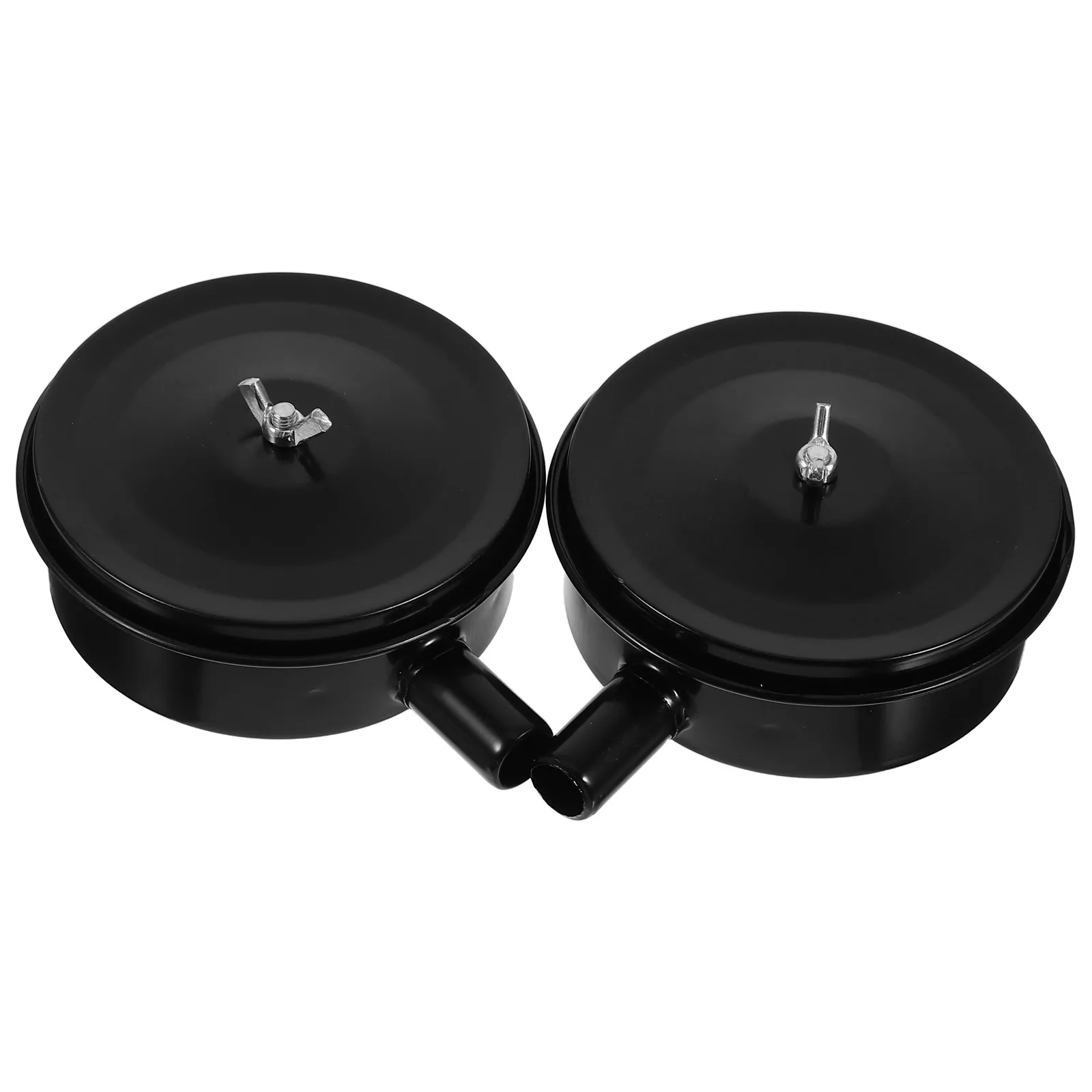 

2pcs Muffler Replacement Filter Component Intake Iron Elements Noise Reduction High Efficiency Filtration Belt Driven