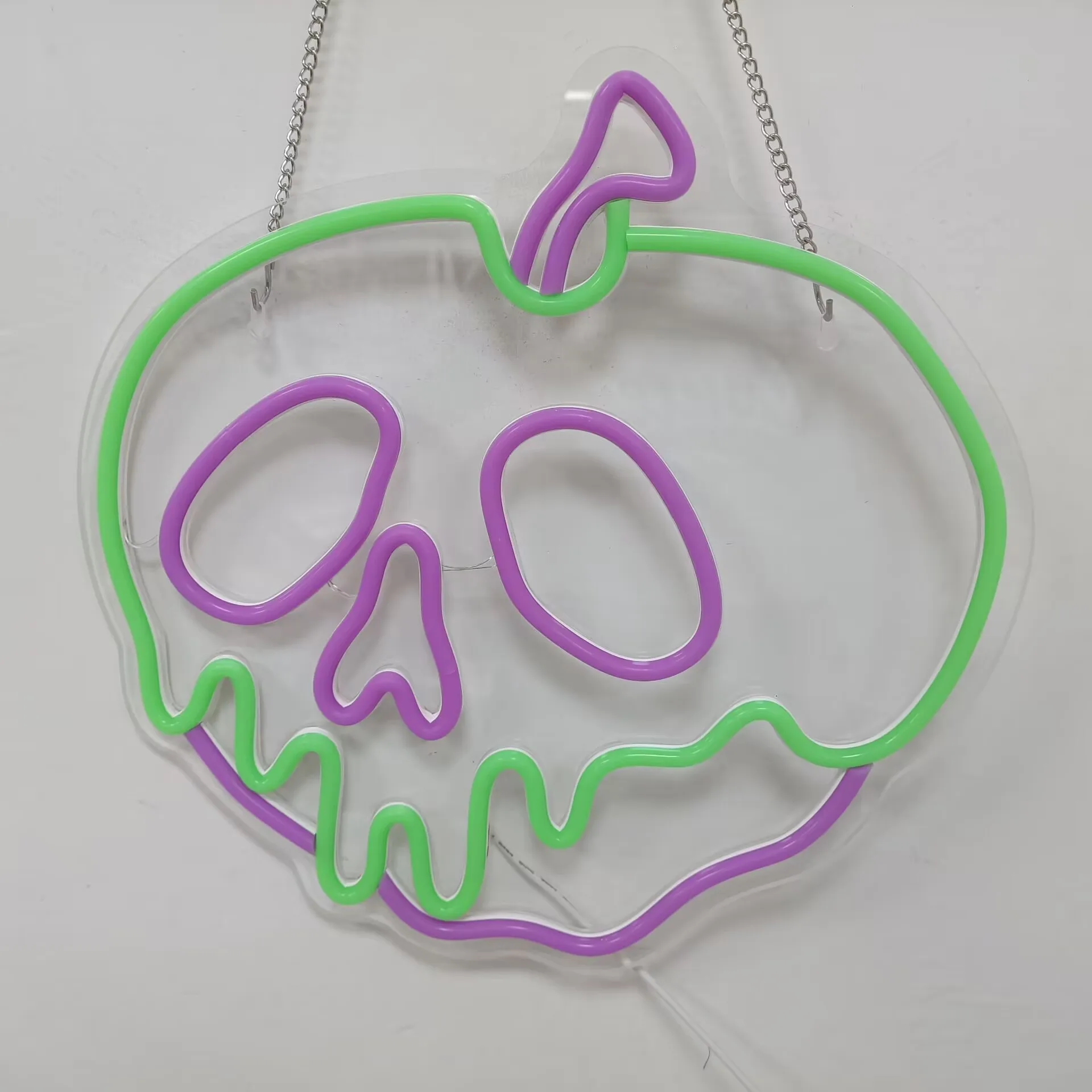 Skull LED Neon Sign USB Dimmable Neon Light Sign for Gameroom Bedroom Bar Livingroom Birthday Party Gift Wall Decoration