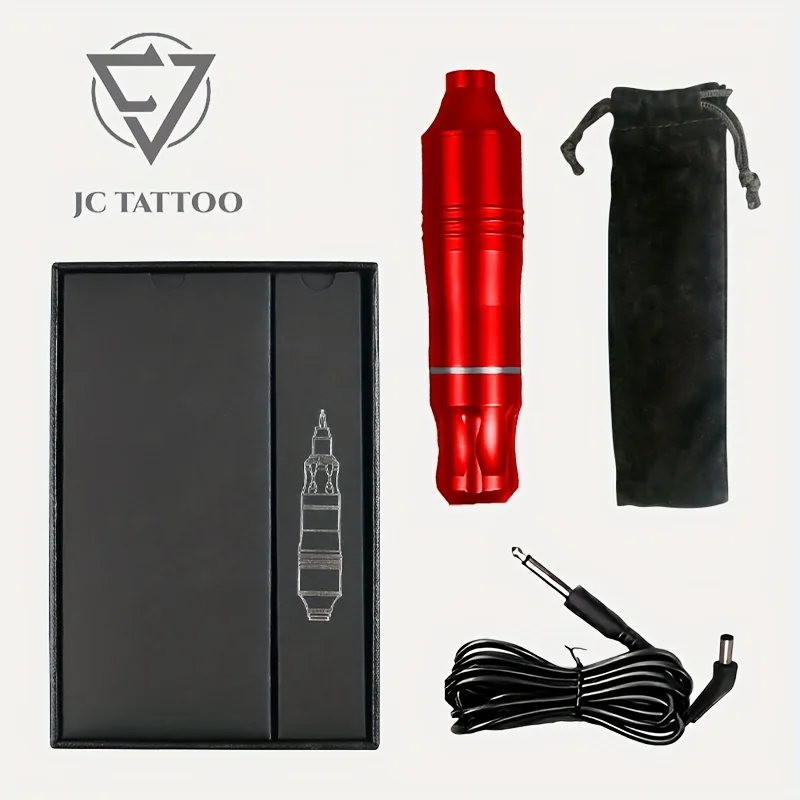 

Машинка для татуировки Проводная ручка для татуировки с соединением RCA Шнур с зажимом Регулируемый ход 3,5 мм Машины для перманентного макияжа Товары для татуировок