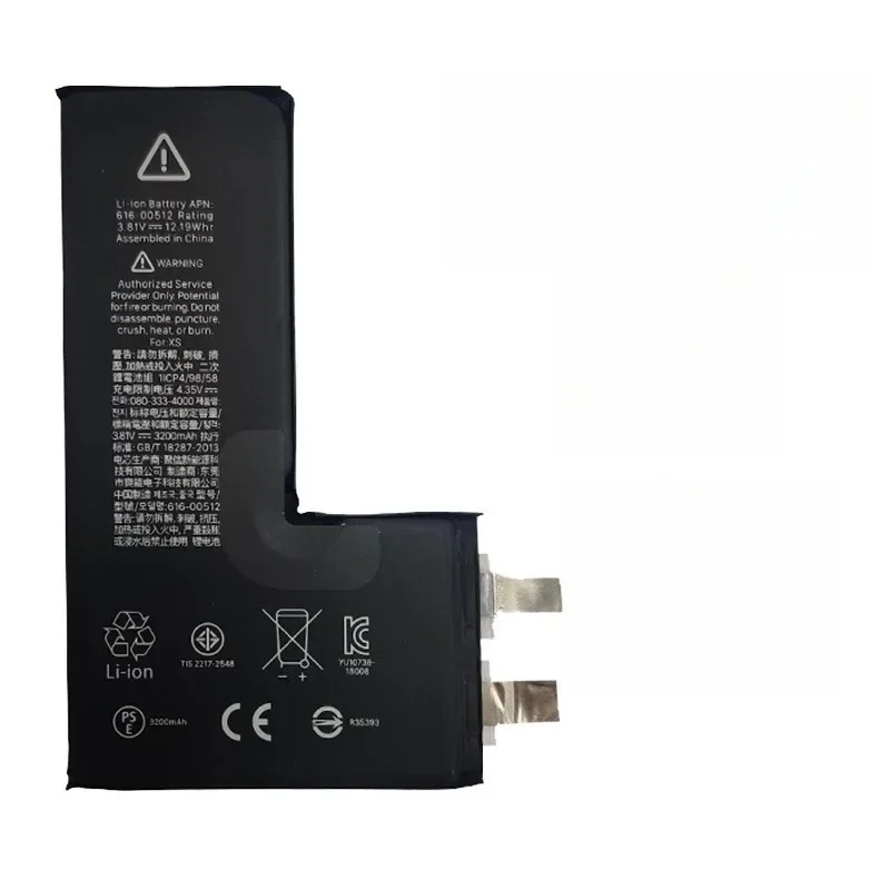New Mobile Phone Battery High Capacity for IPhone XR X Xs 11 12 13 14 15 Pro Max Mini Rechargeable Lithium High Quality Battery