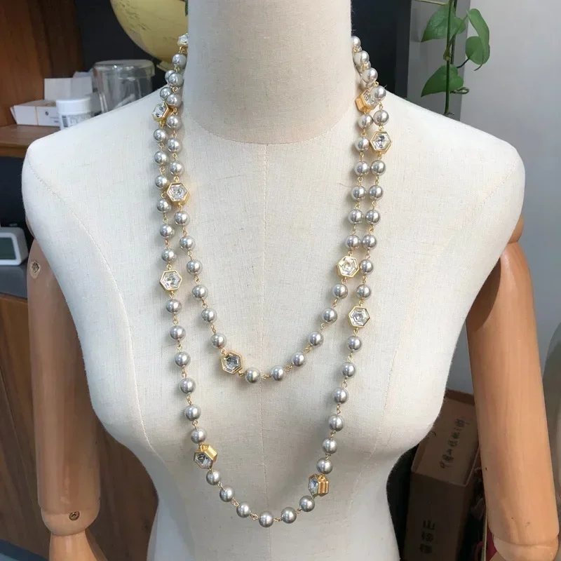 Women Long AAA Pearls  Necklaces