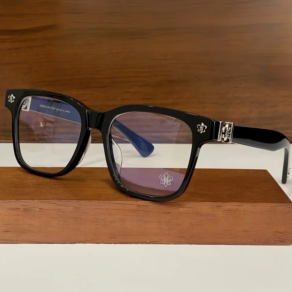 

Men's Fashion Luxury Brand Design Acetate Eyeglasses Frame Women's High Quality Optical Computer Reading Prescription Glasses