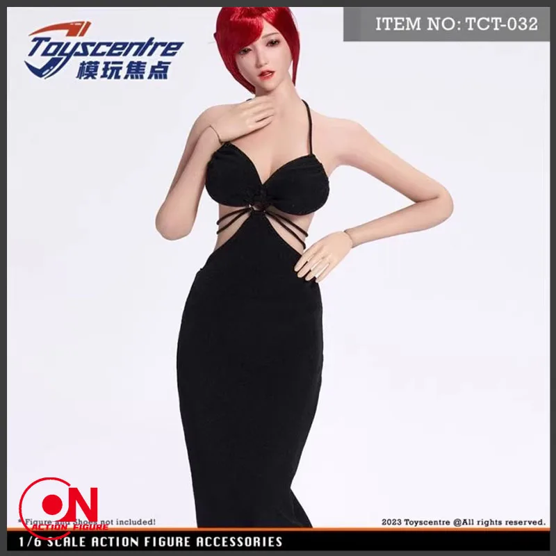 

Toyscentre TCT-032 1/6 Female Sexy Backless Black Evening Dress Clothes Model Fit 12-inch Soldier Action Figure Body