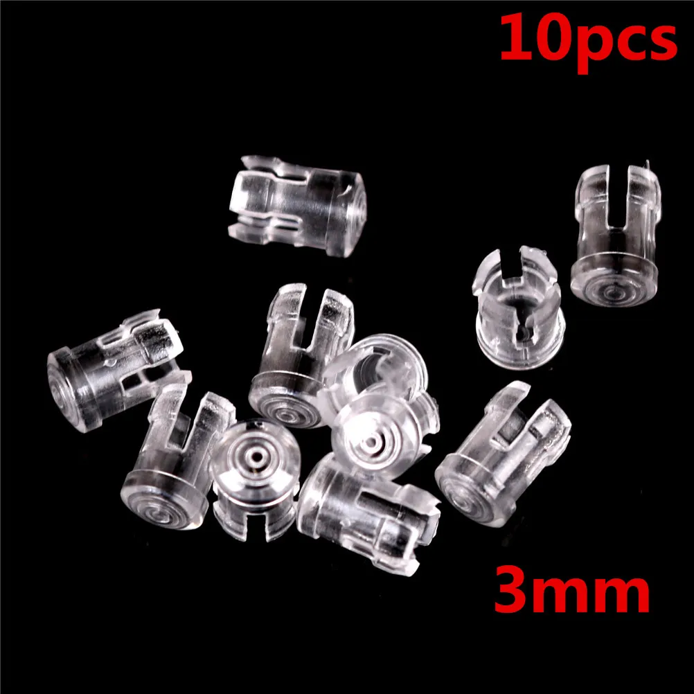 10PCS 3mm/5mm LED Light Emitting Diode Protector Cover Transparent Lamp Cap