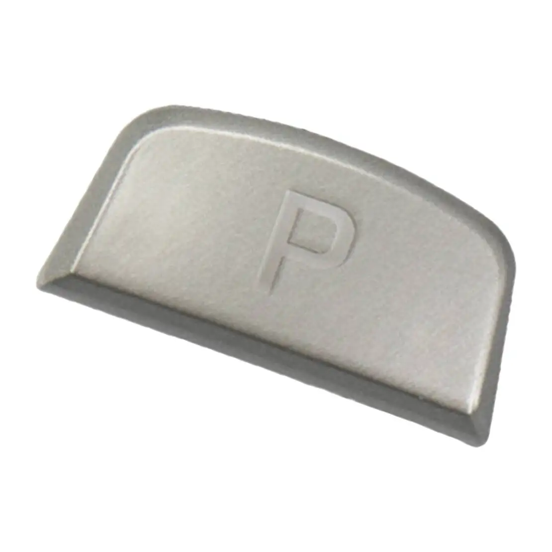 Gear Shift Knob Parking Button Cover Cap LR086213 Fit for Land Rover Range Rover Evoque Discovery Sport Jaguar F-Type Silver ABS