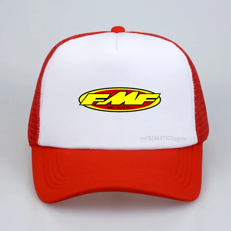 Fmf Racing baseball cap Wlf Fmf Racing Wlf Racing caps Fashion casual sun hats summer mesh trucker hat