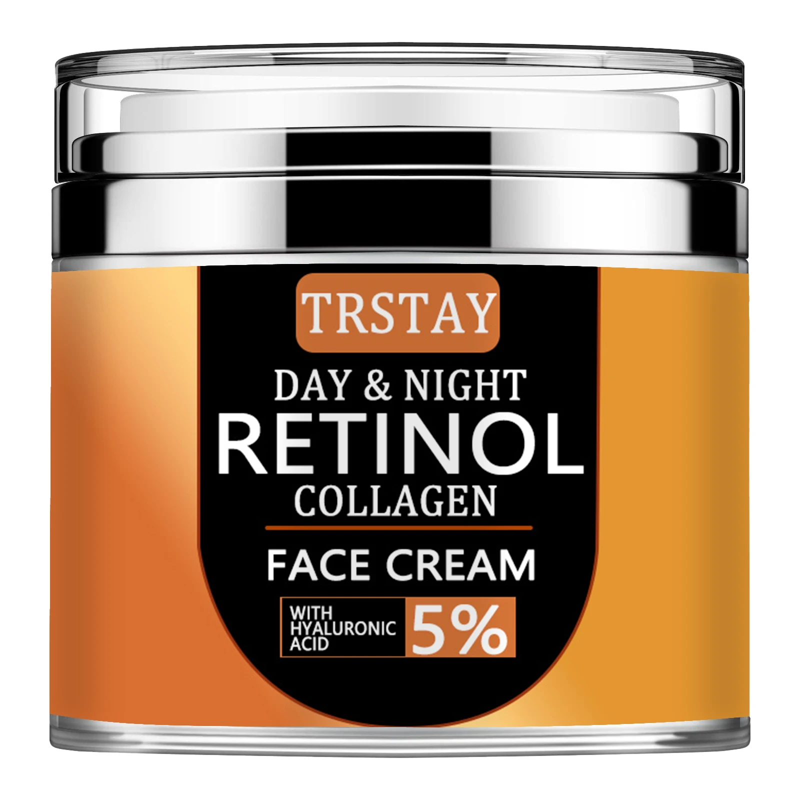 Collagen Cream for Face with Retinol and Hyaluronic Acid,