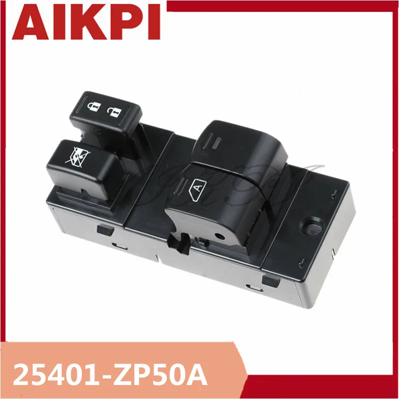 

25401-ZP50A Car Front Left Driver Main Power Window Lifter Switch For Nissan Frontier 2007-2017 2.5L 4.0L 25401ZP50A