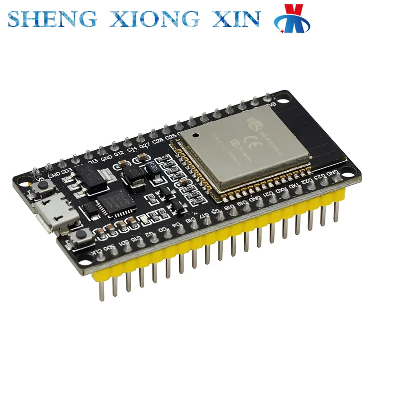 

5pcs/Lot ESP32 Module Development Board Wireless WiFi + Bluetooth Dual Core CPU Internet of Things 38PIN CP2102