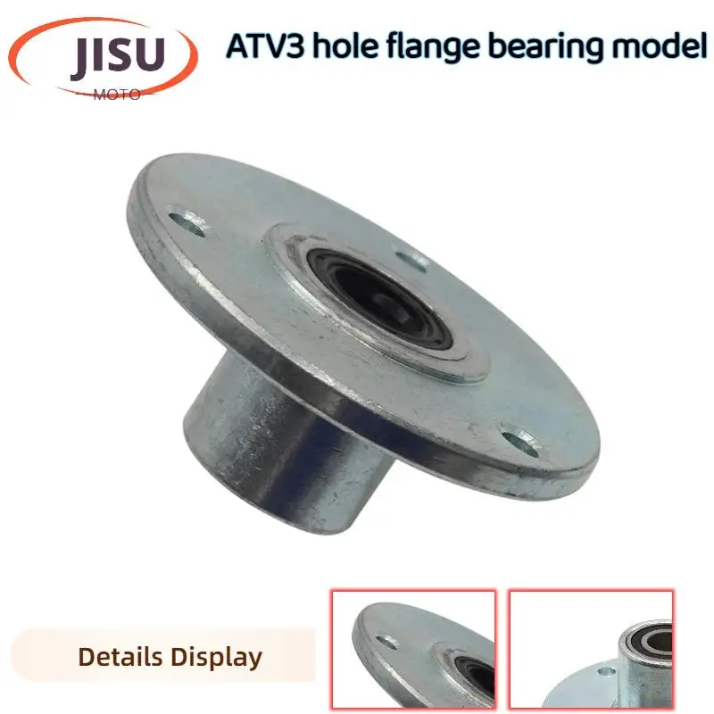 

6-inch circular lock spindle steering knuckle wheel, bearing type, suitable for 110cc 168 200F go kart all terrain vehicle