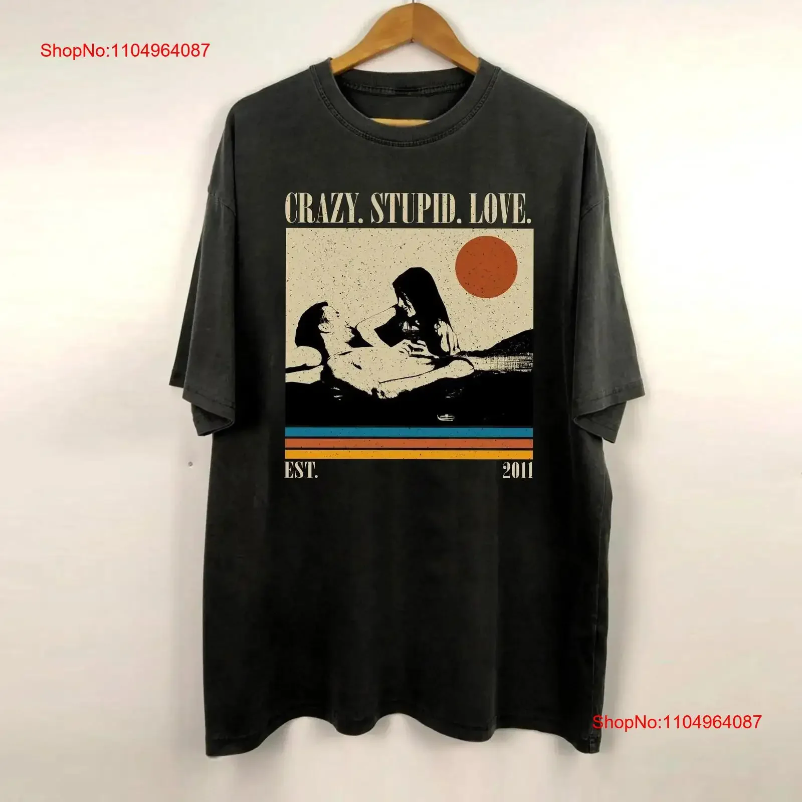 

Crazy Stupid Love T Shirt Movie Film Vintage Retro Classic Christmas s vintage Washed Versatile Stylish Slightly