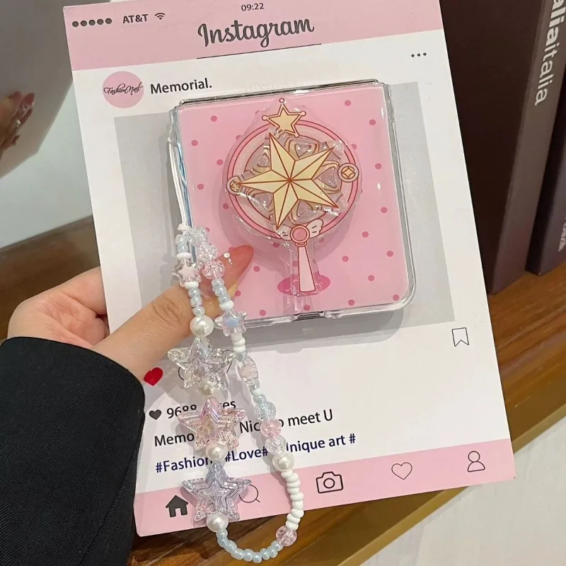 Star Twinkle Pretty Cure Durable Mobile Phone Holder High Color Value Creative Cartoon Sticker Lazy Man Chasing Drama Artifact view 4