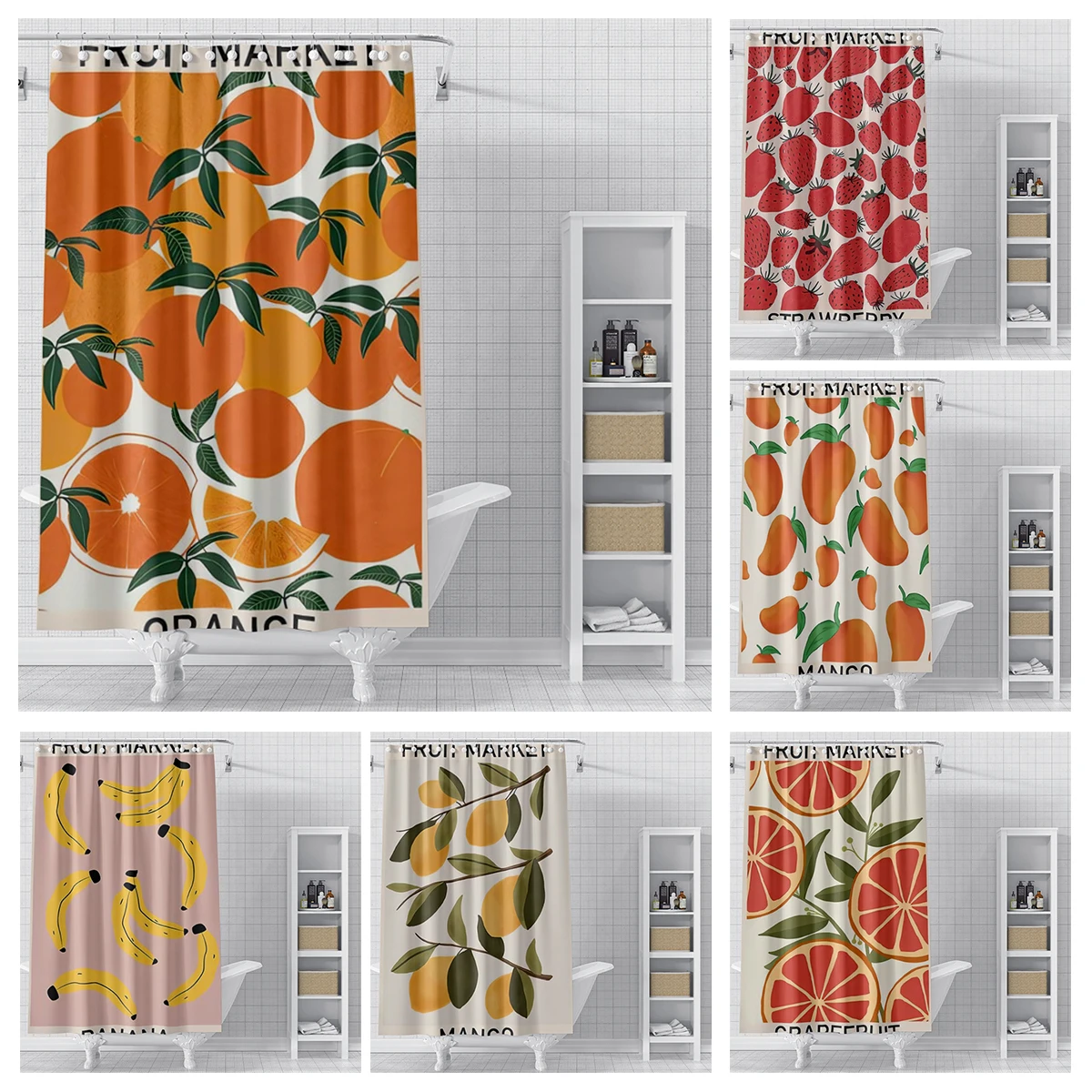 home shower curtains for bathroom waterproof fabric Natural Animal Style bathroom Curtains modern shower curtain 180x200 240x200