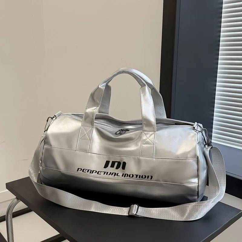 Sports Gym Bag with Shoe Compartment Waterproof Wet Dry Separation Swimming Travel Lightweight Large Capacity Luggage Bag