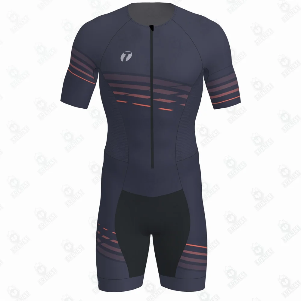 

Trimtex Men's Triathlon Suit Drive Tri Speedsuit Sports Cycling Run Swimming World Jumpsuit Bicycle Skinsuit Pulley Clothing