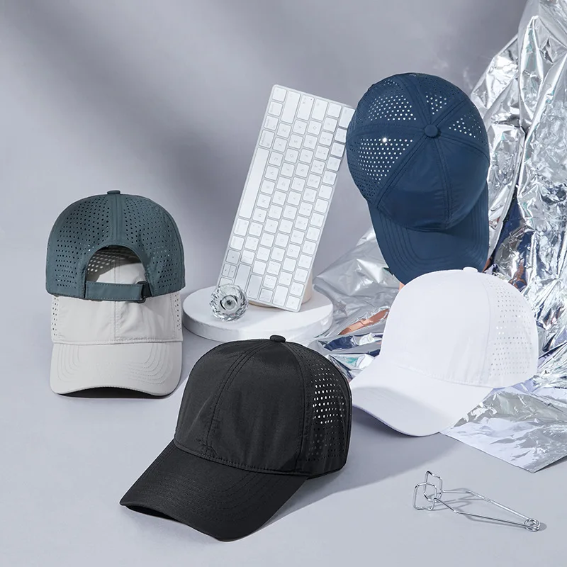 Spring And Summer Peaked Mesh Cap Sports Quick drying Hat Men Travel Sun-proof Essential Sun-proof Breathable Mesh Baseball Cap 5