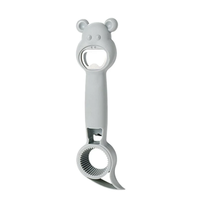 

2025 New Multifunctional Bear Bottle Opener Cartoon 4 in 1 Bottle Openers for Beverage Bottle Opener Four for