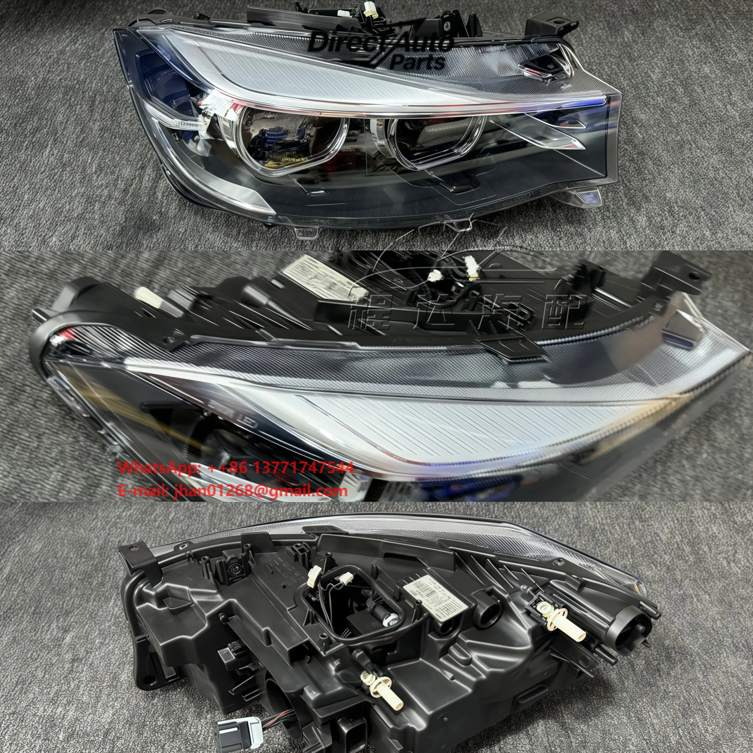 Premium OEM Replacement Xenon/LED Headlight Assembly for 3 Series GT F34 2013-2016 - Direct Fit Car Front Lights 320i 328i