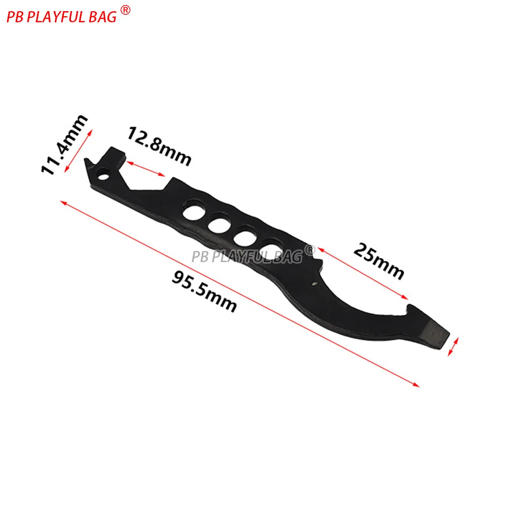 مفتاح ربط مسدس لعبة صغير تكتيكي - مفتاح ربط سداسي لتركيب وتعديل مخزون M4 - أداة تحرير PEQ متعددة الوظائف QJ213 #5