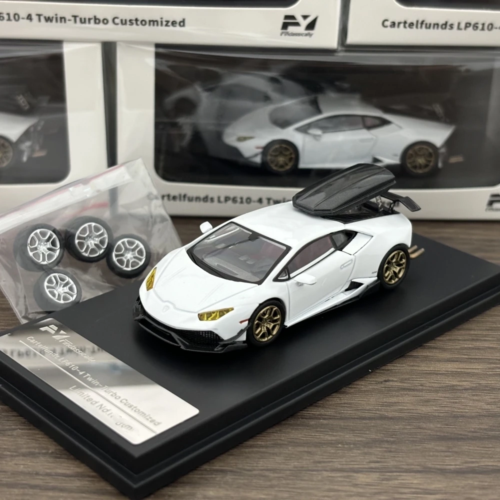 Finclassically 1/64 Huracan 610 Three Colors Diecast Model Car In 2025